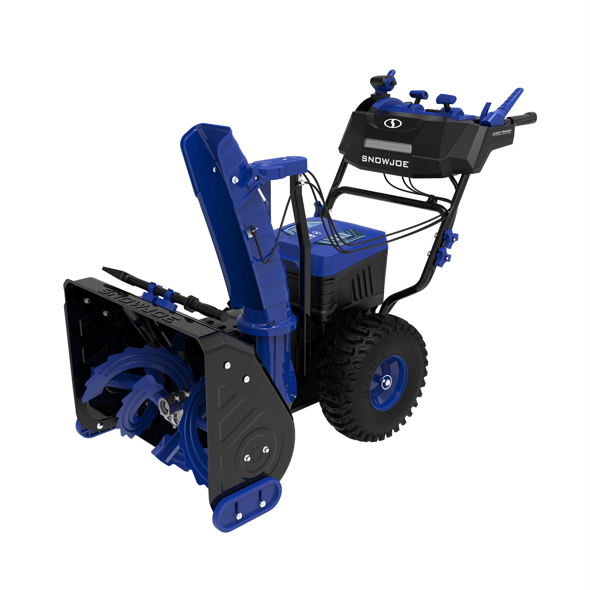 SnowJoe, 96V Self-Propelled 2-Stage Snow Blower, Clearing Width 24 in, Model# 24V-X4-SB24
